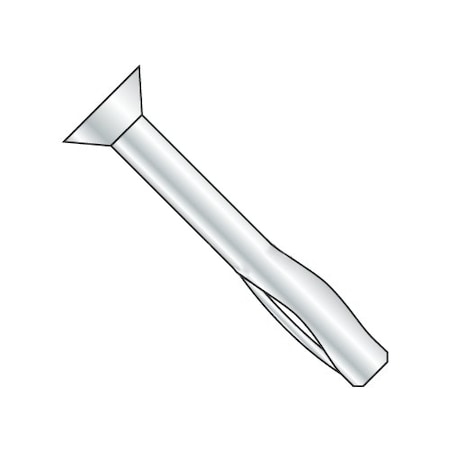 Newport Fasteners Tire Wire Pin Anchor, 1/4" Dia., 2-1/2" L, Alloy Steel Zinc Plated, 100 PK 822642